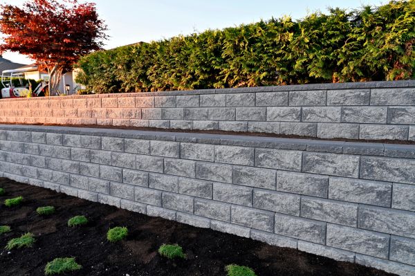 Concrete Retaining Wall Installation in Midland