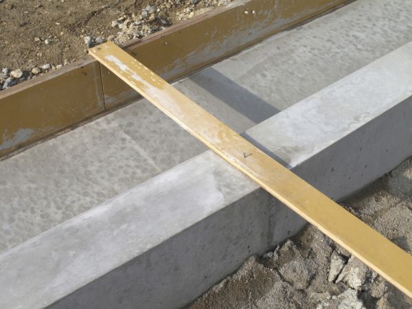 Cement Footing Installation in Midland