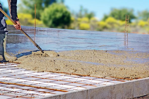 Cement Slab Laying in Midland