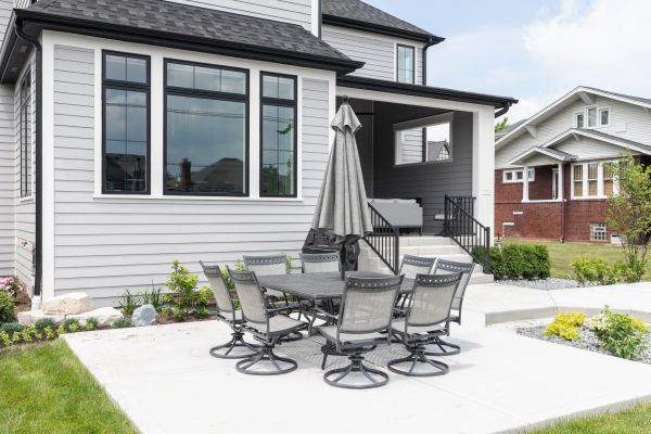 Patio Cement Pouring in Midland