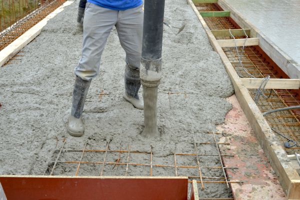 Concrete Base Construction in Midland