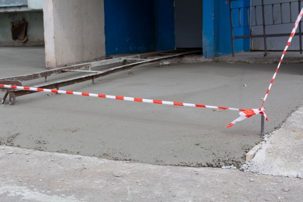 Garage Concrete Replacement in Midland