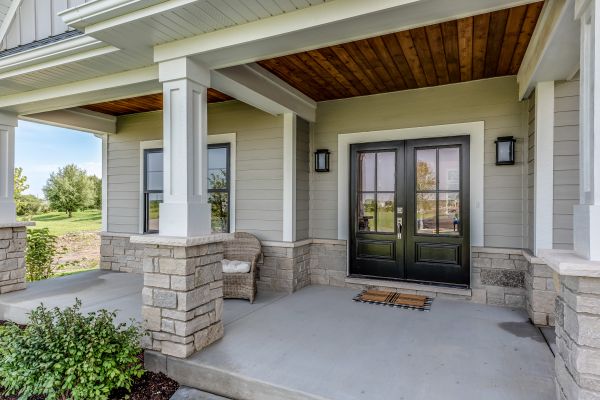 Concrete Porch Construction in Midland