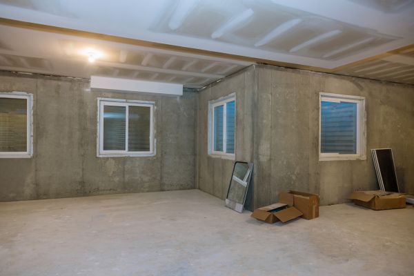 Basement Concrete Installation in Midland