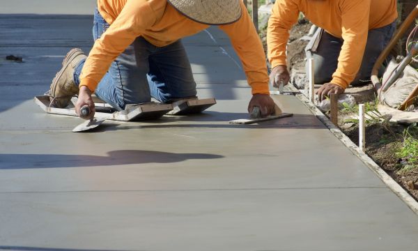 Cement Pad Construction in Midland