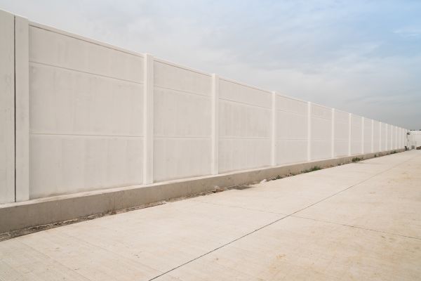 Concrete Fence Construction in Midland