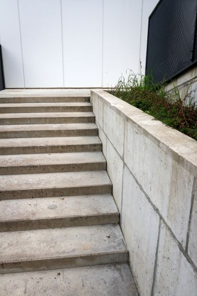 Cement Stair Installation in Midland