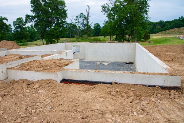 Basement Foundation Pouring in Midland
