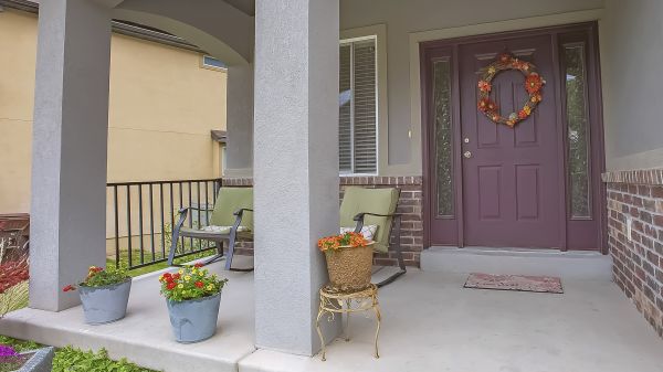 Porch Concrete Laying in Midland