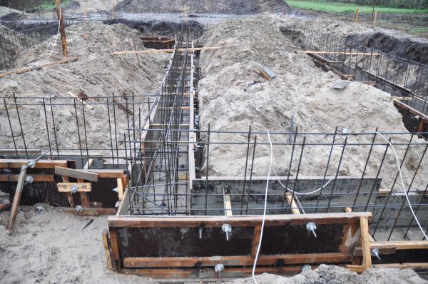 House Footing Construction in Midland