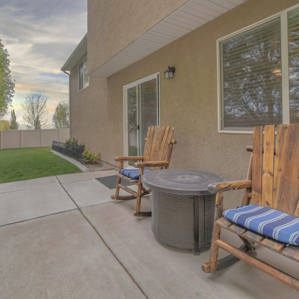 Backyard Slab Construction in Midland