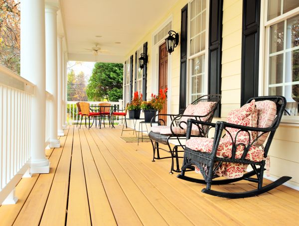 Front Porch Renovation in Midland