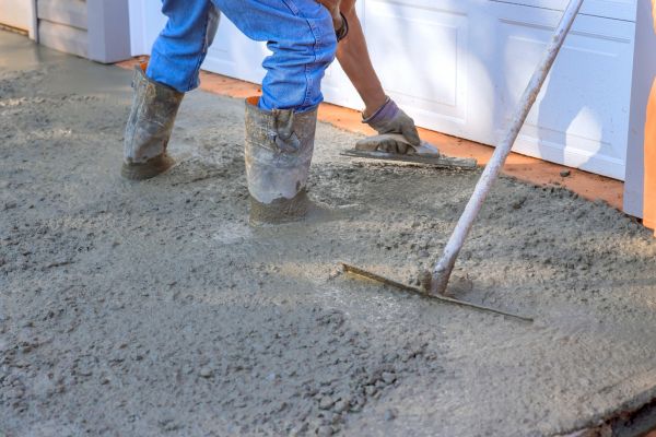 Driveway Slab Construction in Midland