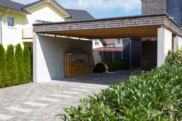 Carport Pad Construction in Midland