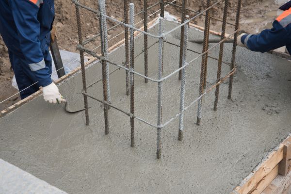 Foundation Pad Construction in Midland