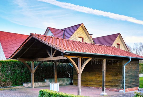 Carport Base Construction in Midland