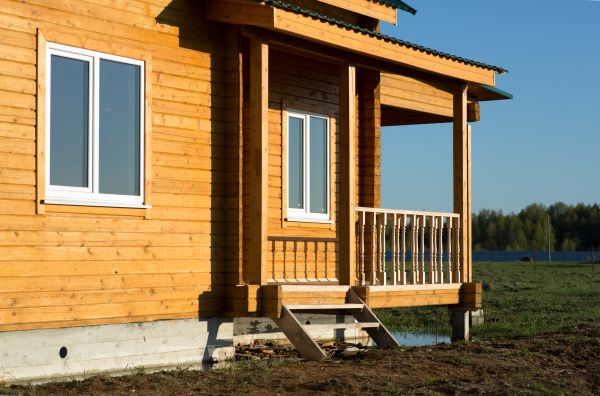 Cabin Footing Construction in Midland