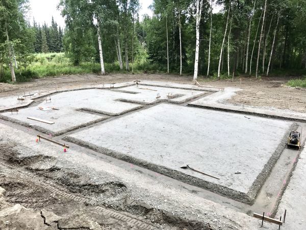 Foundation Footer Installation in Midland