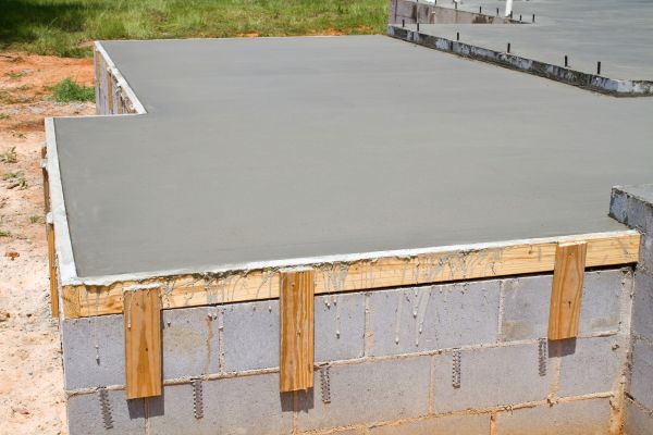 Poured Concrete Slab Service in Midland