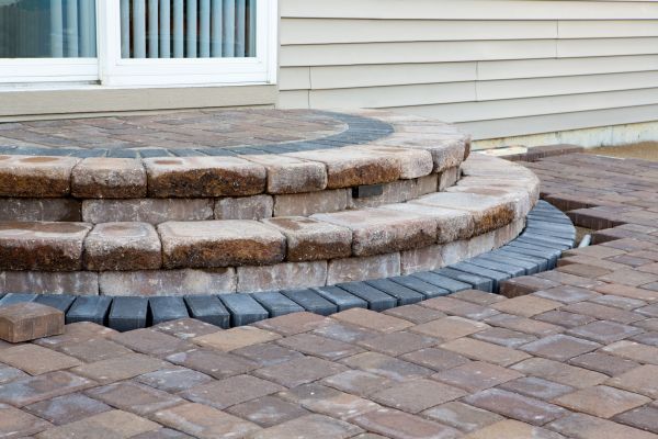 Patio Step Installation in Midland