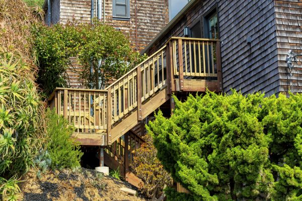 Patio Stair Installation in Midland