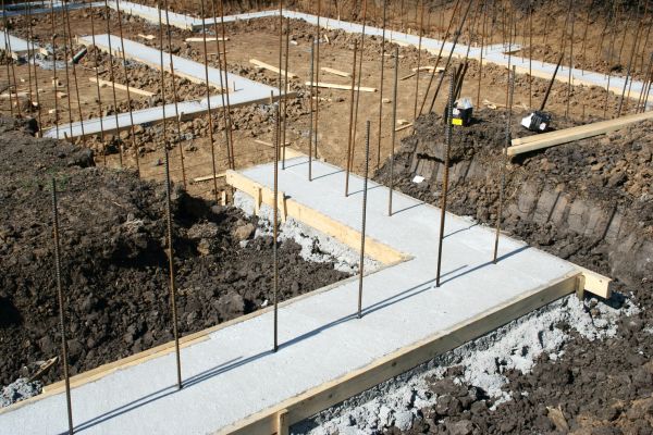Cost of Footing Construction in Midland