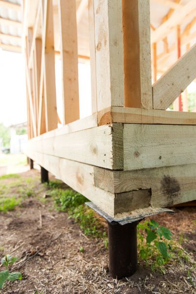Barn Footing Construction in Midland