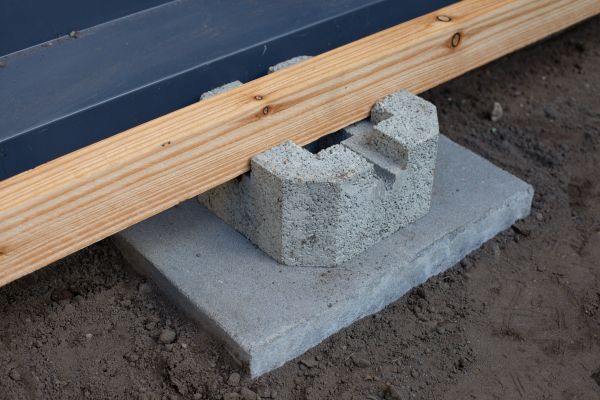Deck Footing Construction in Midland