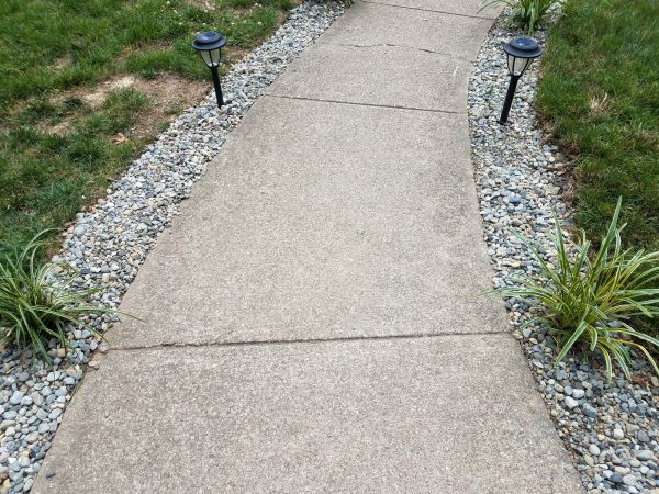 Cement Path Construction in Midland