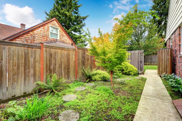 Backyard Walkway Construction in Midland