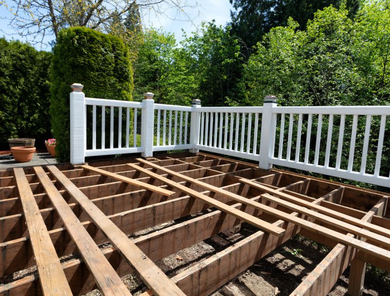 Deck Footing Construction